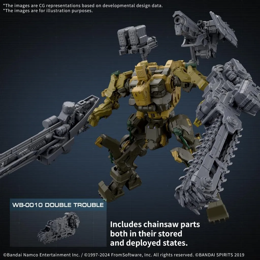 ARMORED CORE VI - CC-3000 Wrecker Milk Tooth - Model Kit